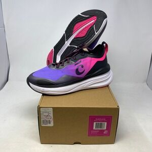 Clove Alto Nursing Shoes Womens 10 Mens 8.5 Purple Pink Black Gradient Sneakers